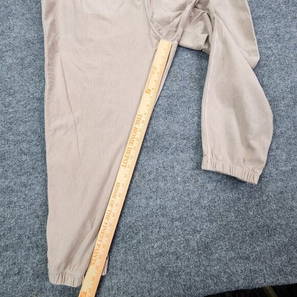 Athleta Farallon Jogger Womens 22‎ Beige Sweatpants Casual Athleisure Workout - Picture 10 of 13